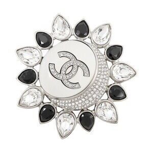 Chanel Brooch Coco Mark Sun Rhinestone C22 C AB7728 CHANEL BROACH
